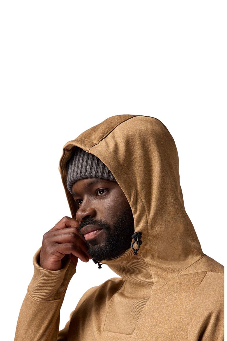 Meltdown Water-Resistant Hoodie - Men's, Alternate, color, Bistre Heather