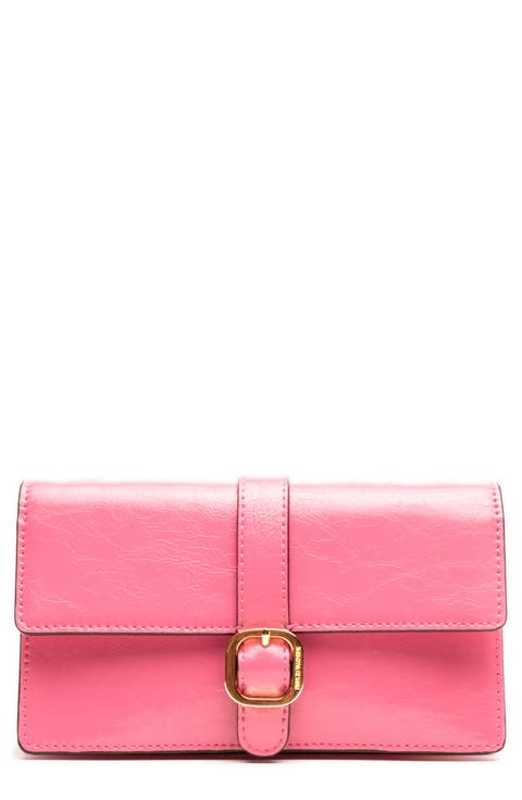 Leather Accordion Crossbody Bag