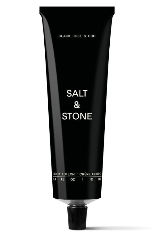 Salt & Stone Body Lotion In Black Rose & Oud