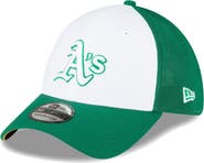 New Era Men's New Era  Green/White Oakland Athletics 2023 On-Field Batting Practice 39THIRTY Flex Hat