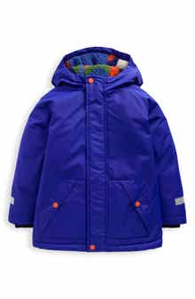 Mini Boden Kids' Fleece Lined Hooded Parka