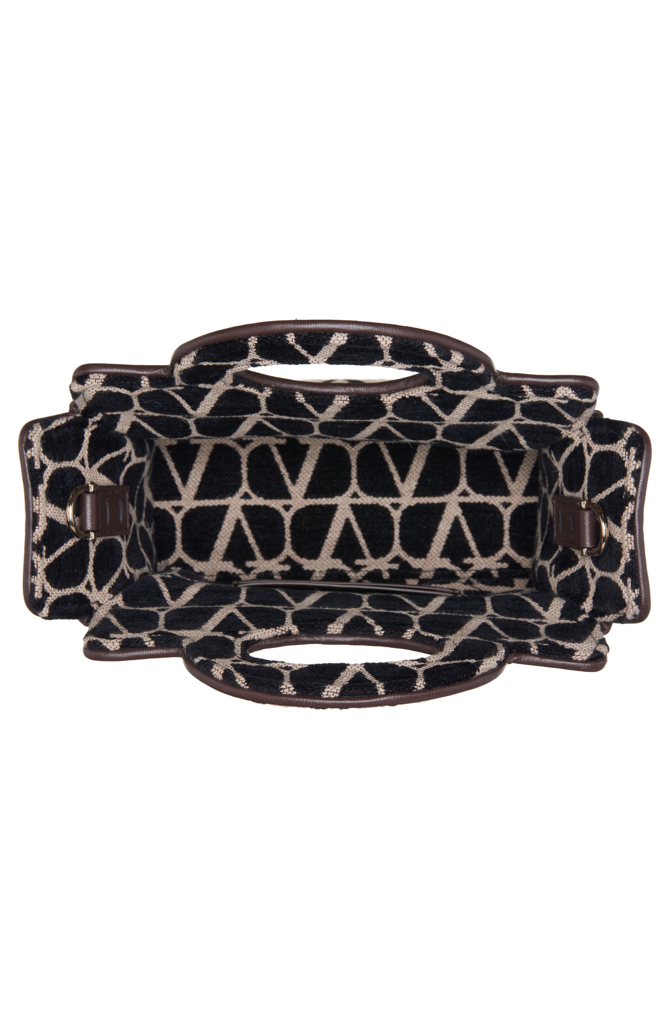 Valentino Garavani Small La Troisième VLOGO Toile Print Canvas Tote, Alternate, color, 