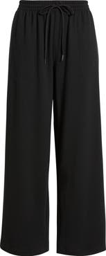 Caslon® Ankle Wide Leg Sweatpants
