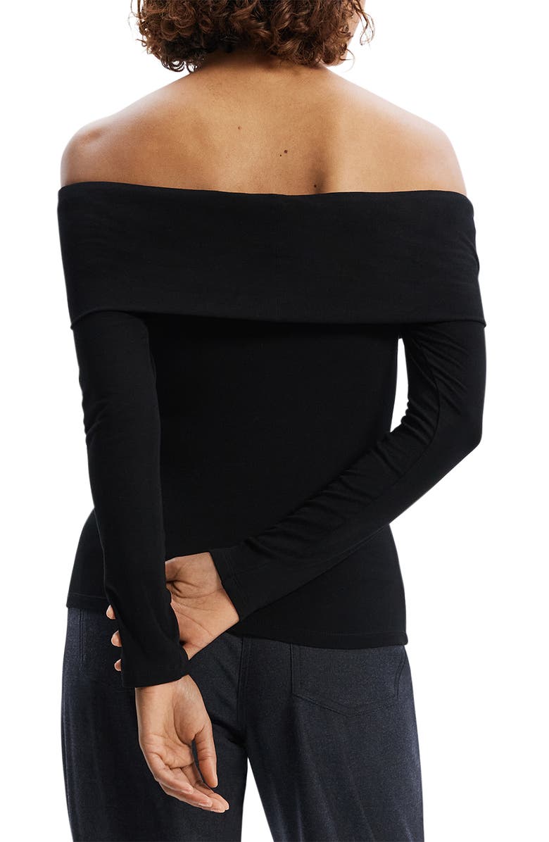 Theory Off the Shoulder Top, Alternate, color, 
