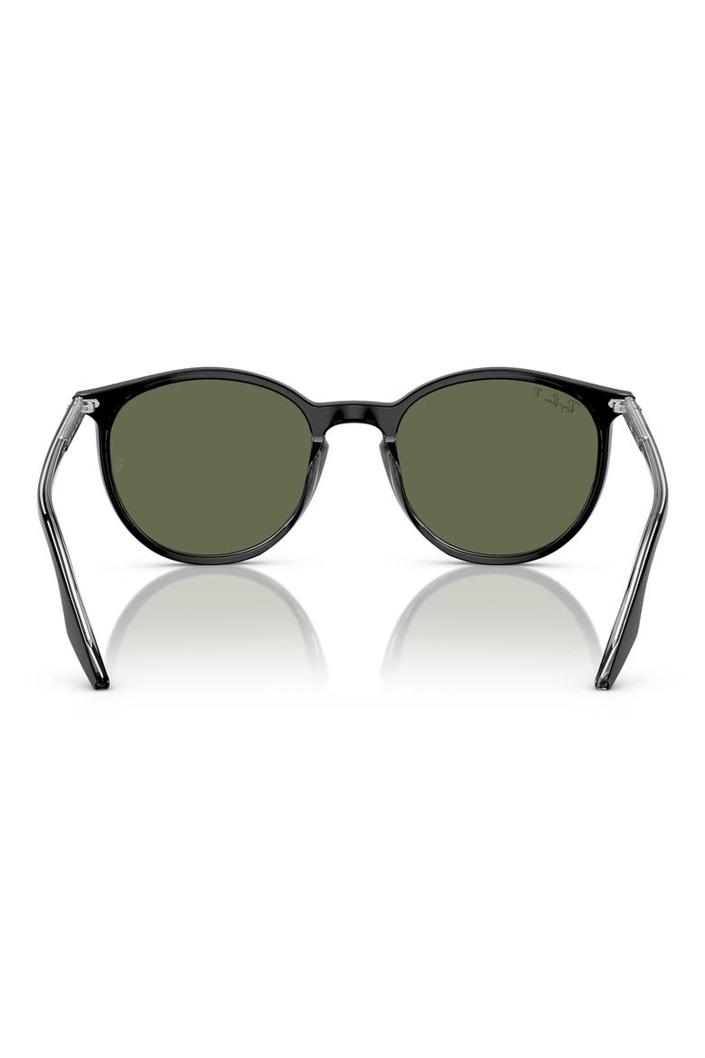 51mm Polarized Phantos Sunglasses, Alternate, color, BLACK GREEN