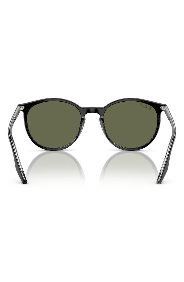 Ray-Ban 51mm Polarized Phantos Sunglasses, Alternate, color, Black Green