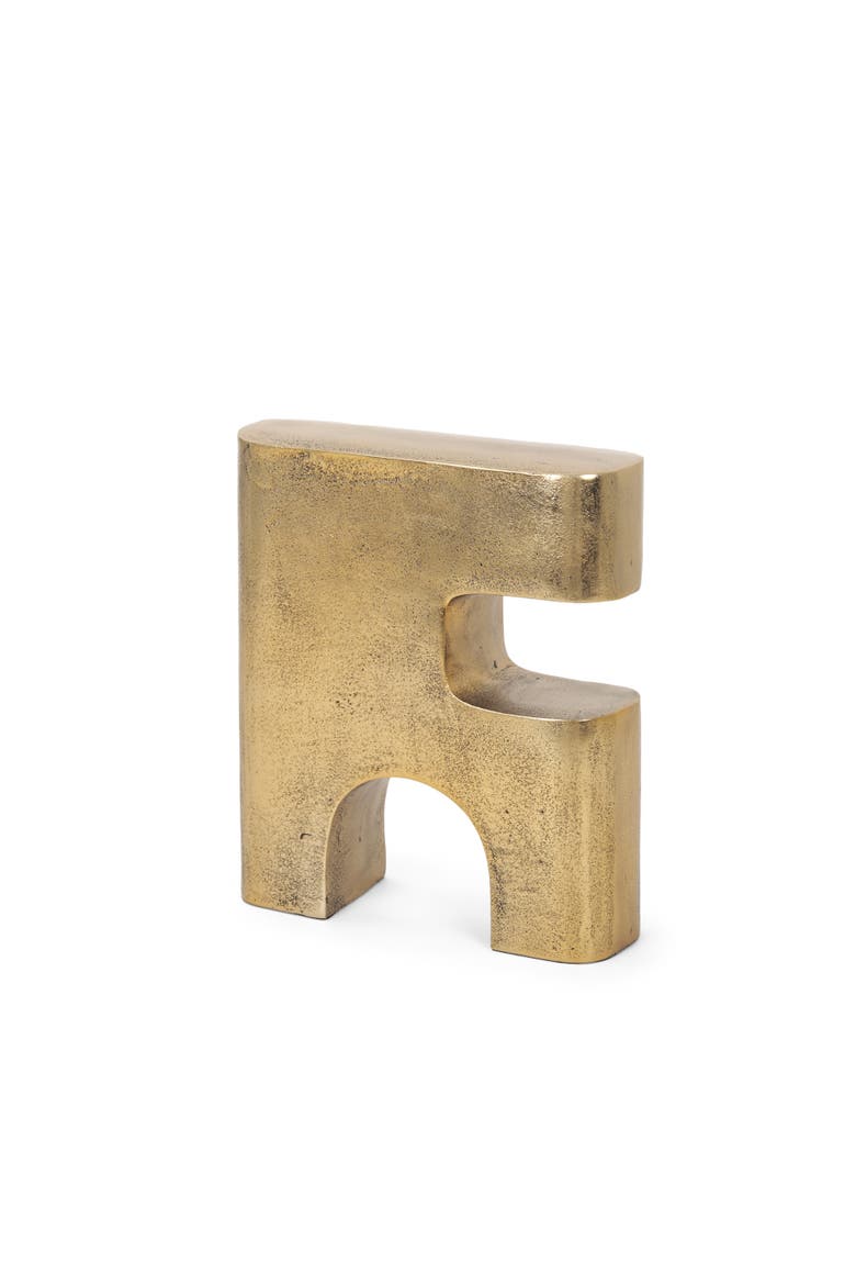 Renni Small Decorative Sculpture, Main, color, Metallic Gold