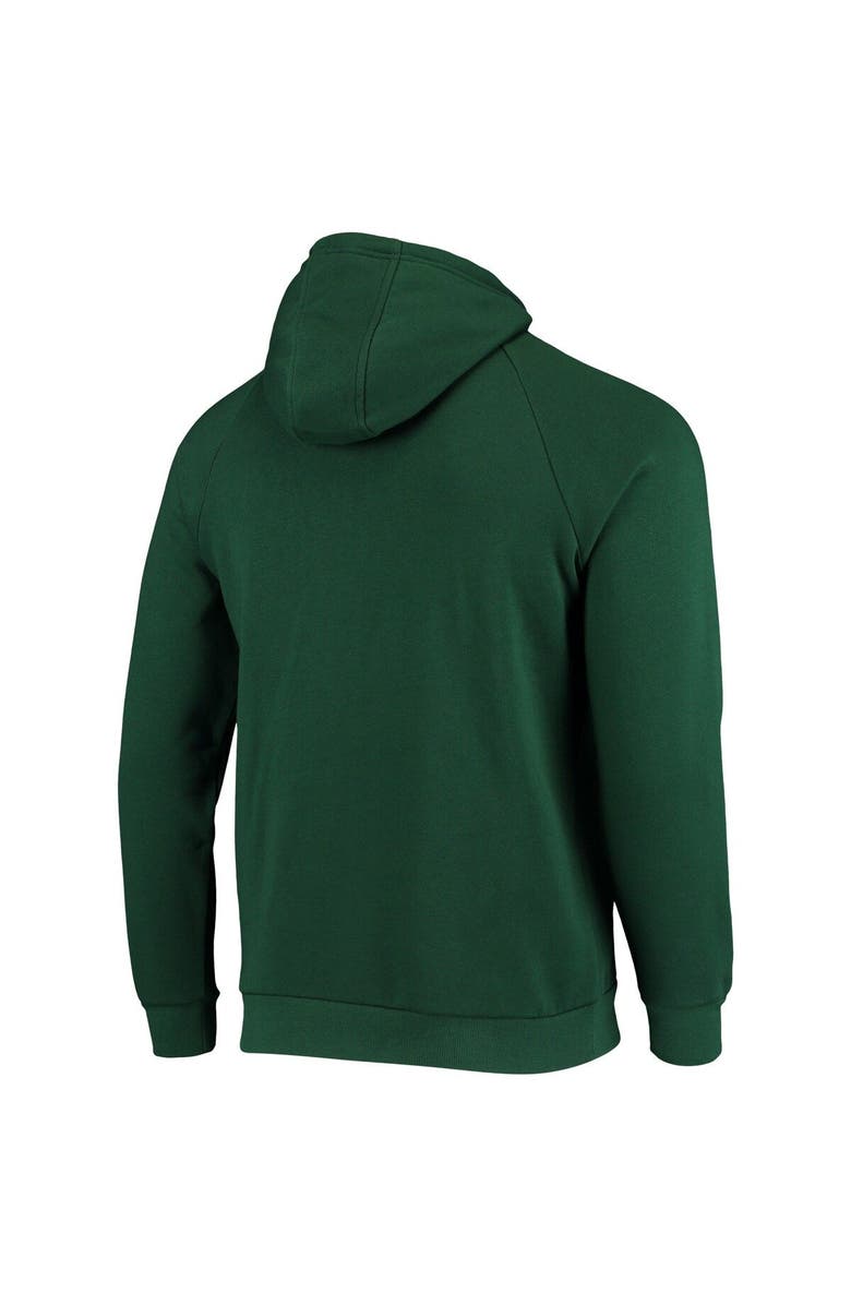 Under Armour Men's Under Armour Green Greensboro Grasshoppers All Day Raglan Fleece Pullover Hoodie, Alternate, color, 