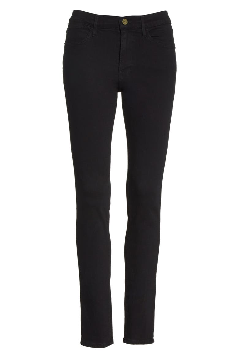 Le High Skinny Jeans, Alternate, color, FILM NOIR
