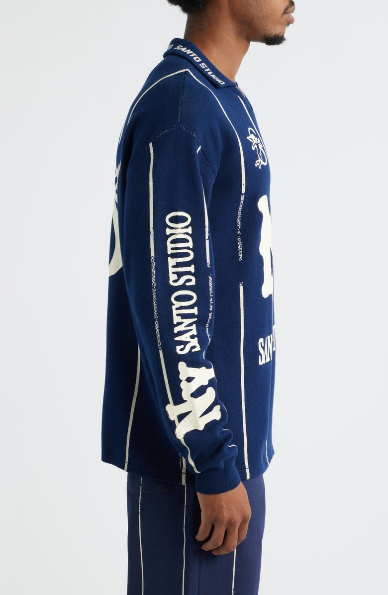 SANTO STUDIO x Cody Bellinger NY Knit Jersey, Alternate, color, Navy