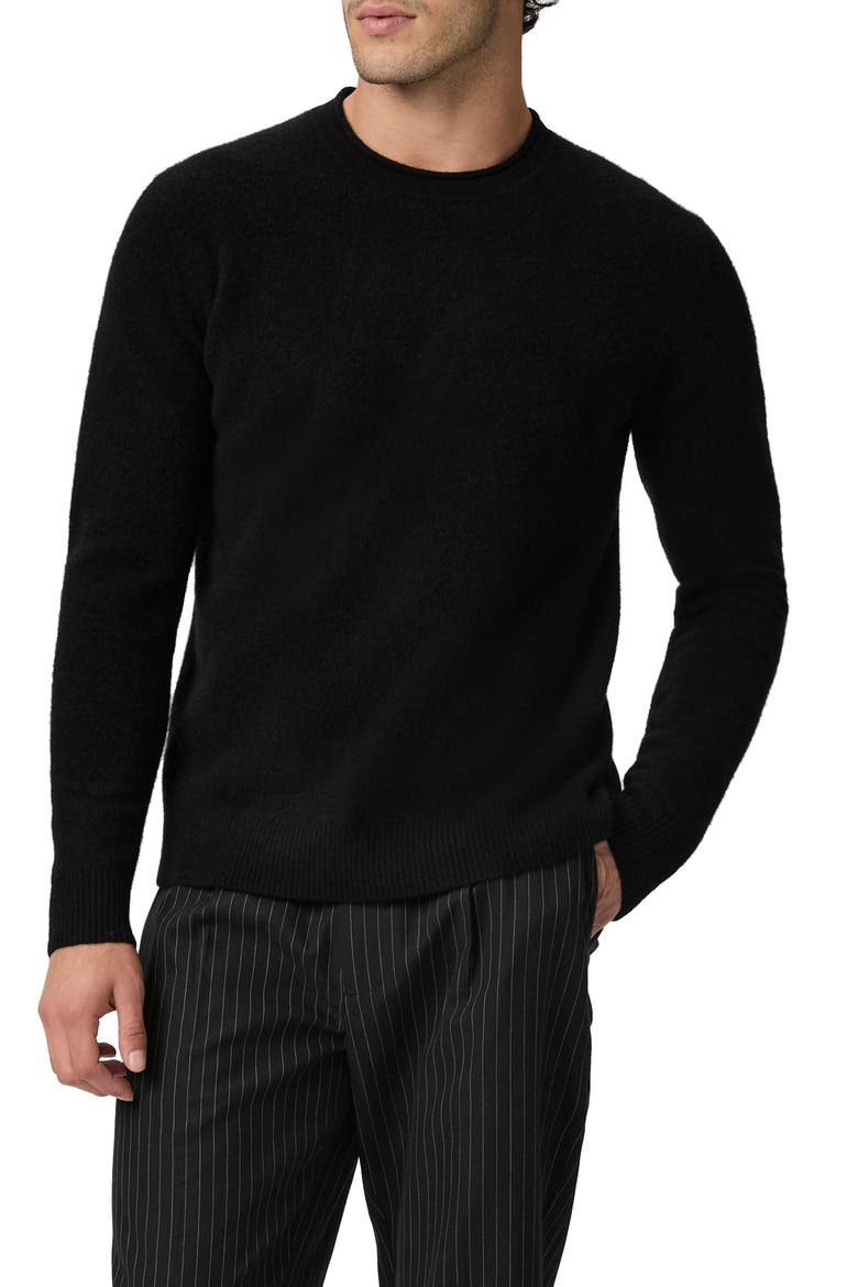 Vick Wool Sweater, Main, color, BLACK