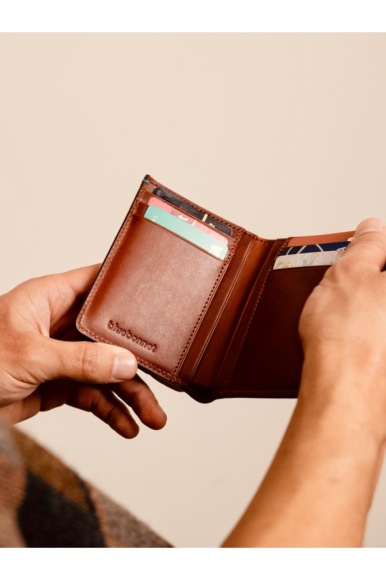 The Toscano Italian Leather Bifold Wallet, Alternate, color, Tuscan Tan