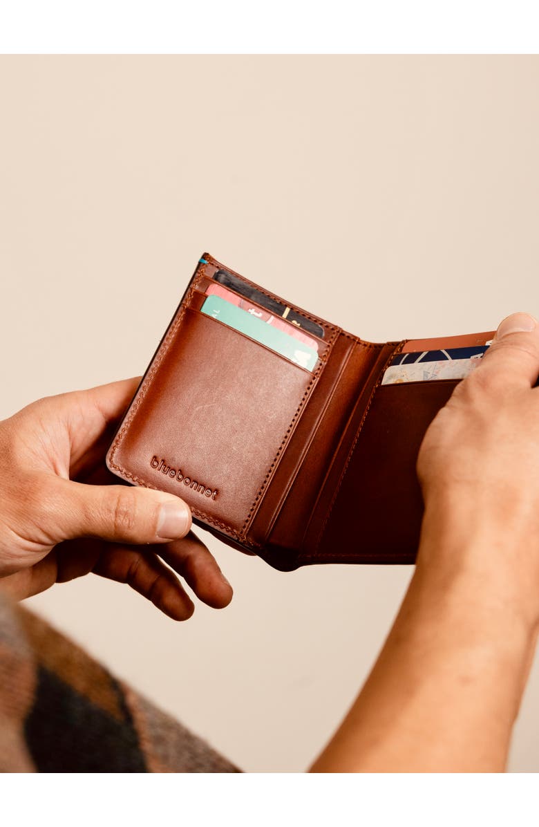 Bluebonnet The Toscano Italian Leather Bifold Wallet, Alternate, color, Tuscan Tan