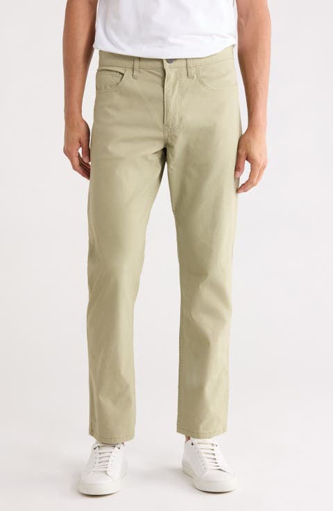 Cotton Stretch Canvas Pants (Regular & Tall)