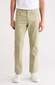 Lucky Brand Cotton Stretch Canvas Pants