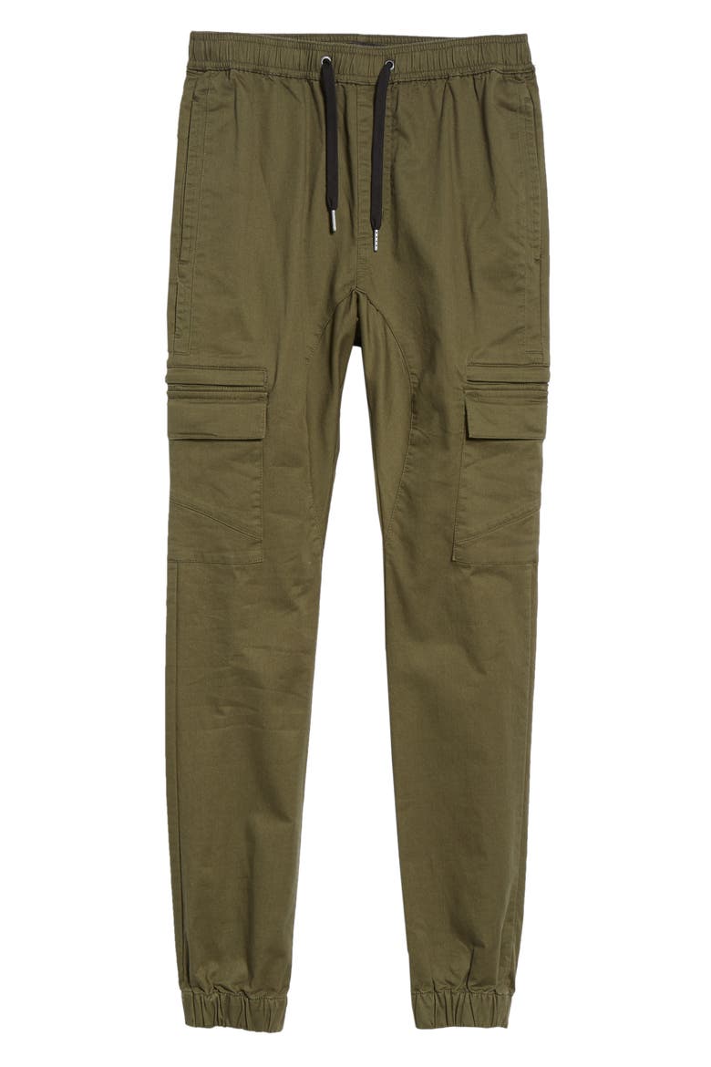 Sureshot Cargo Jogger Pants, Alternate, color, MILITARY