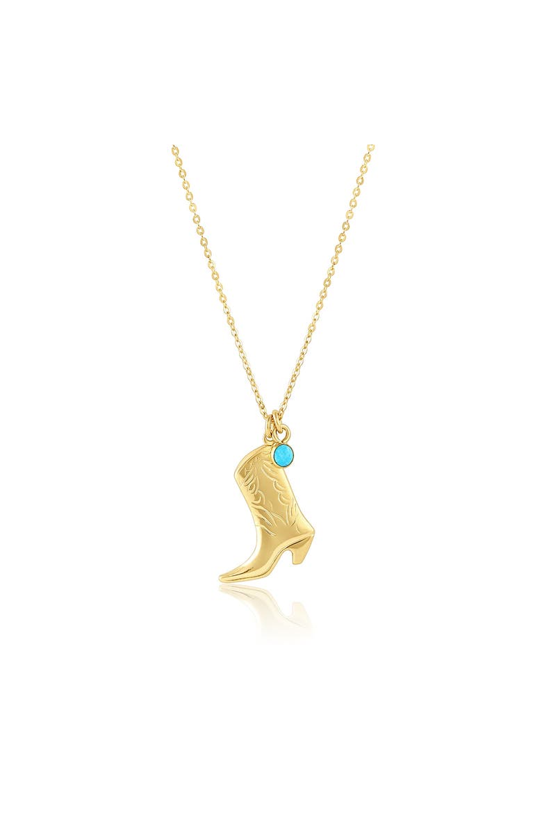 Set & Stones Ryder Necklace, Main, color, Gold