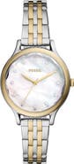 Fossil Laney Two-Tone Bracelet Watch, 34mm