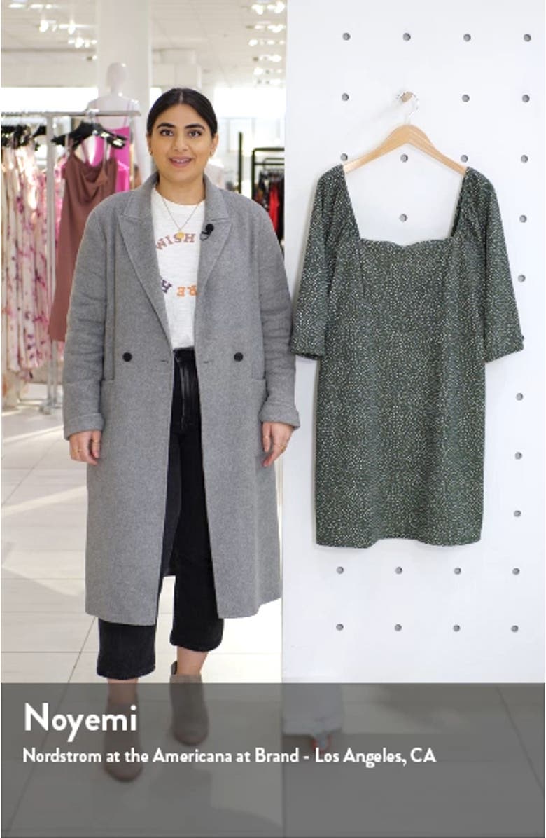 Square Neck Minidress, sales video thumbnail