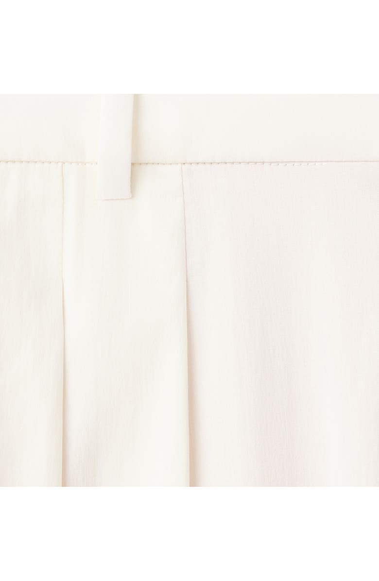 MANGO Featuring Hailey Bieber Kash Cotton Blend Pants, Alternate, color,
