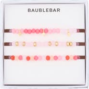BaubleBar Just Keep Beading Set of 3 Assorted Stretch Bracelets