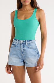 L'AGENCE Nica Scoop Neck Bodysuit