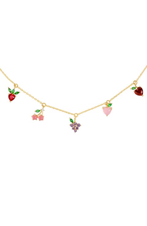 Fruit Basket Choker Necklace