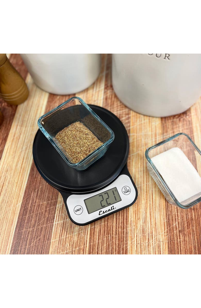 ESCALI Telero Digital Kitchen Scale, Alternate, color, Black