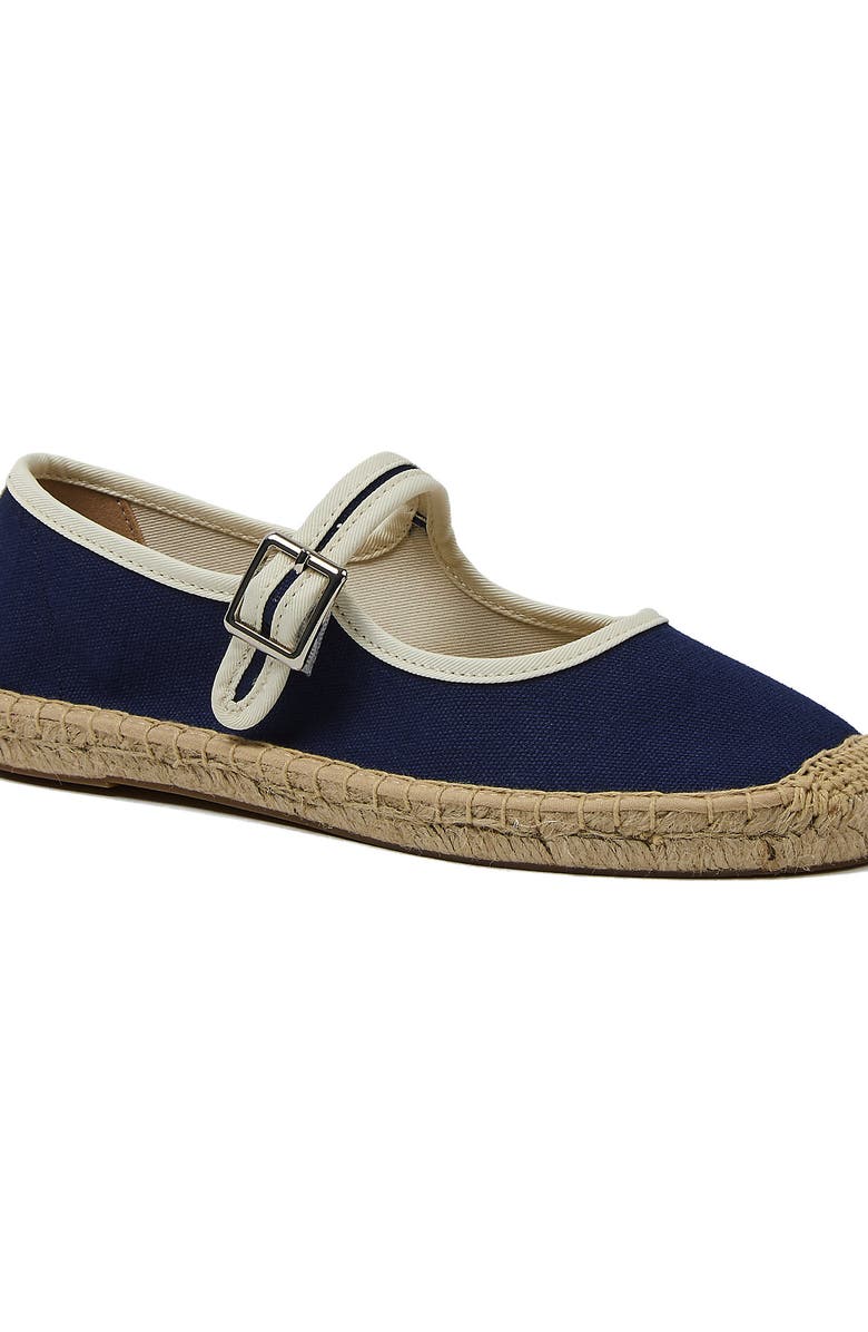 Lands' End Mary Jane Espadrille Flats, Alternate, color, Radiant Navy