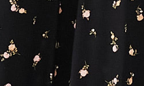 Miss Selfridge Floral Puff Sleeve Maxi Dress