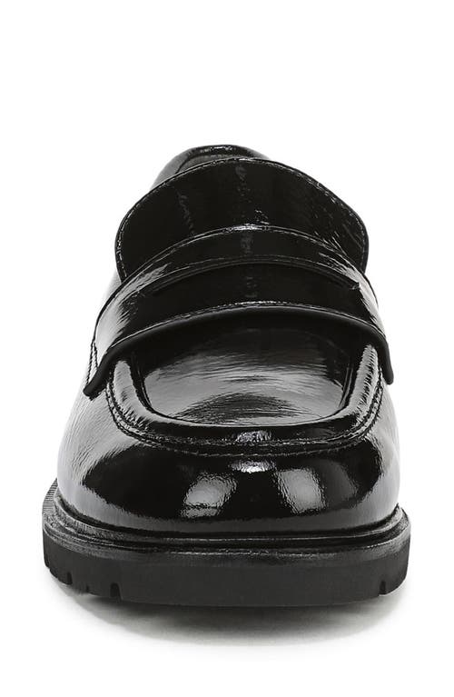 Vince Siena Lugged Penny Loafer In Black