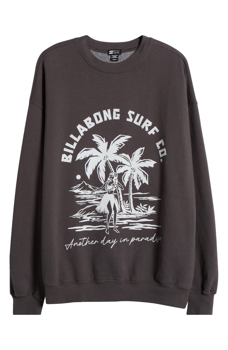 Billabong Oversize Ride in Crew Fleece Sweatshirt, Alternate, color, 