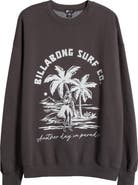 Billabong Oversize Ride in Crew Fleece Sweatshirt