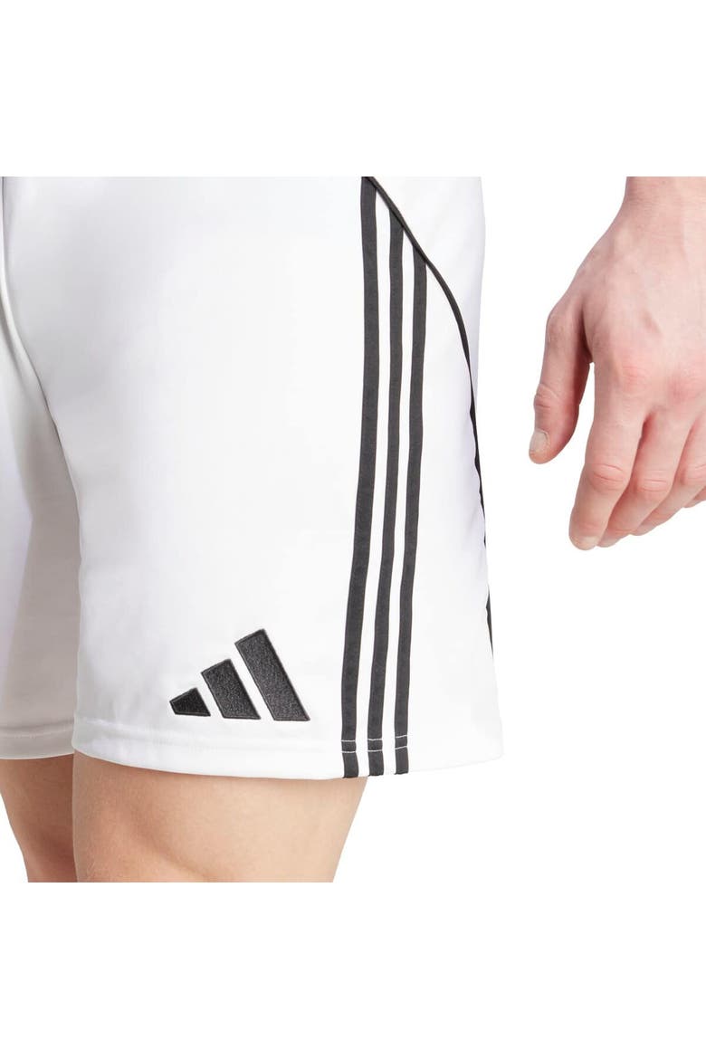 Men's adidas  White Manchester United 2025/26 Home AEROREADY Replica Shorts, Alternate, color, White