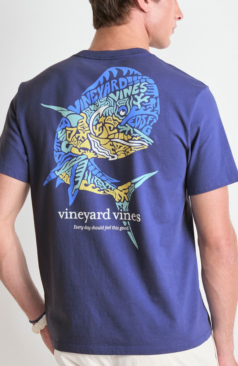 vineyard vines Mahi-Mahi Cotton Graphic T-Shirt, Alternate, color, 