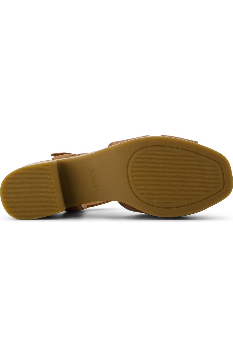 TOMS Isla Platform Sandal, Alternate, color, Brown