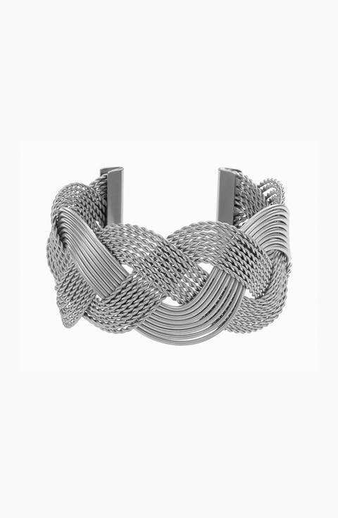 Charlotte Statement Cuff Bracelet Modern Minimalist Statement
