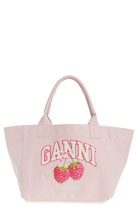 Medium Trapeze Canvas Shopper Bag