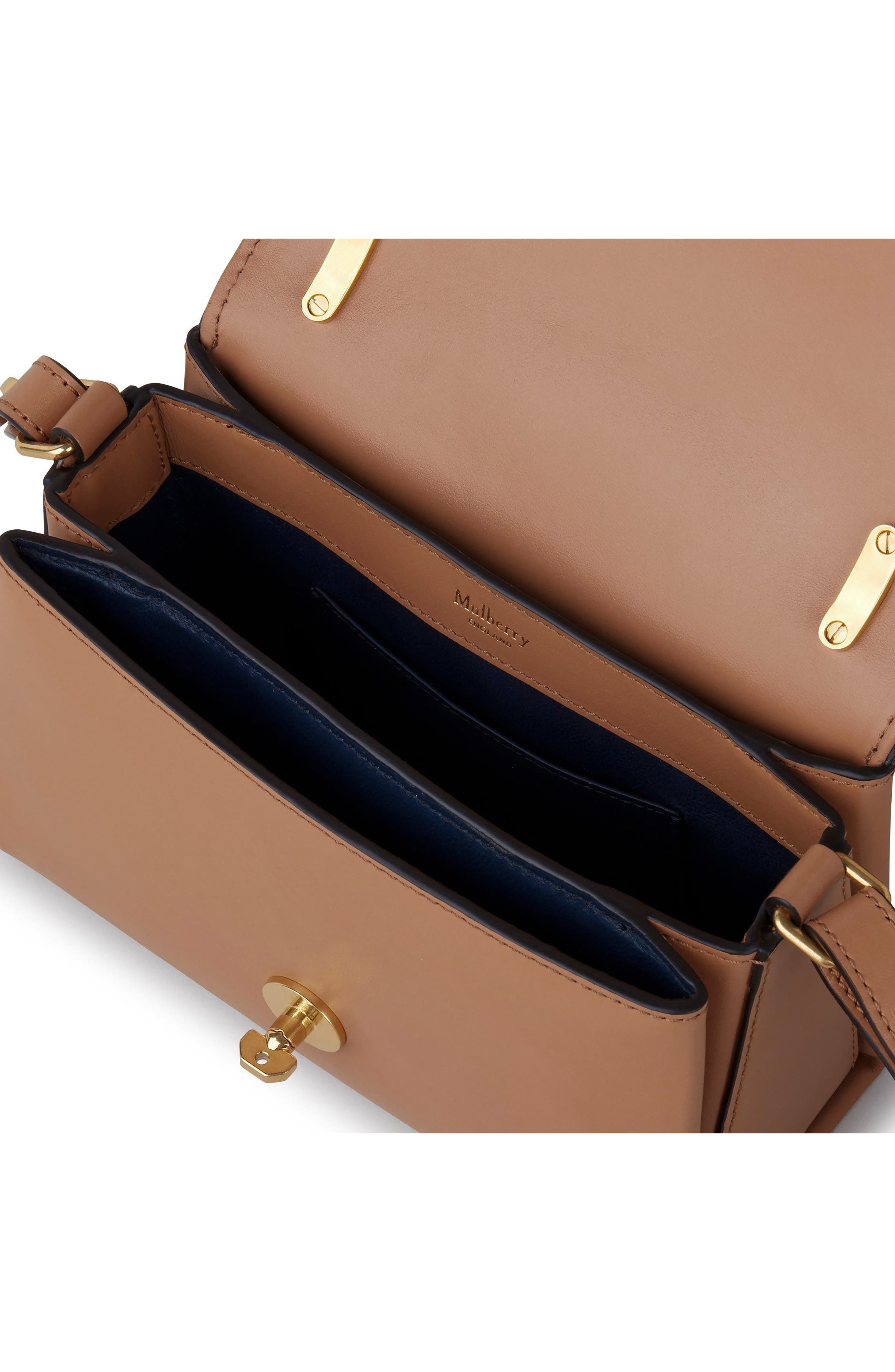 Mulberry Small Lana Top Handle Crossbody Bag, Alternate, color, Sable