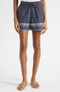 Veronica Beard Vilvaldi Tie Waist Shorts