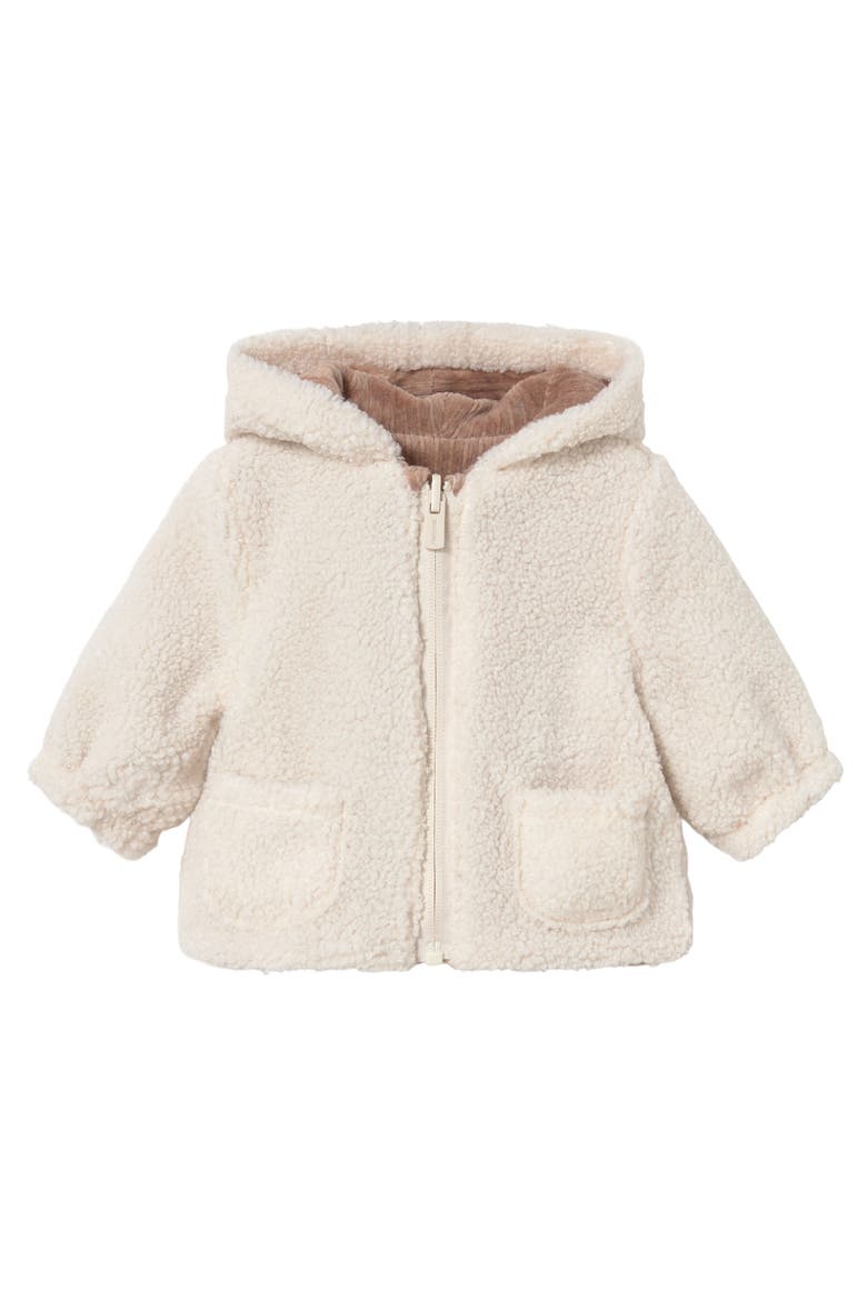 Reversible Fur Jacket, Alternate, color, Brown