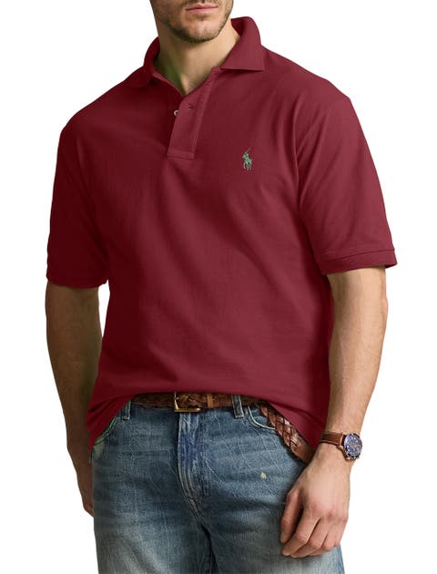 Big & Tall Mesh Polo Shirt