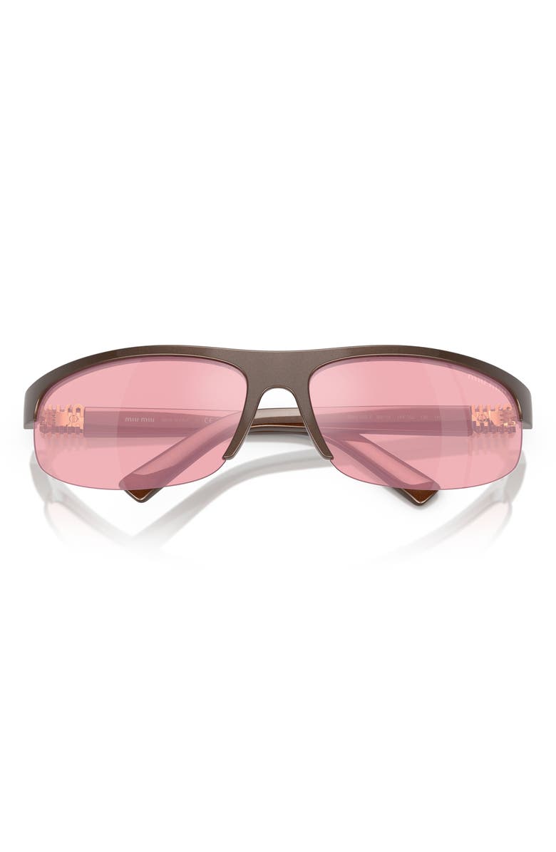 Miu Miu 68mm Gradient Oversize Oval Sunglasses, Alternate, color, 