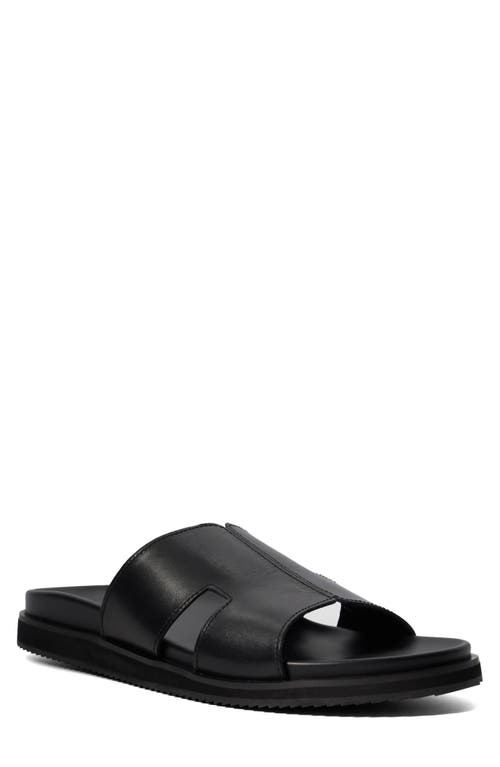 Dune London Insight Slide Sandal In Black