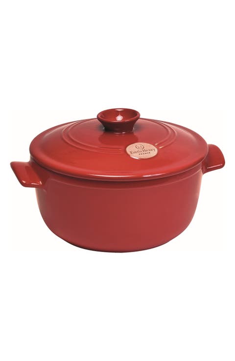 4.2-Quart Round Ceramic Dutch Oven