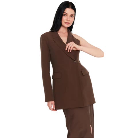 Julie One Shoulder Blazer