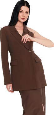 AKALIA Julie One Shoulder Blazer