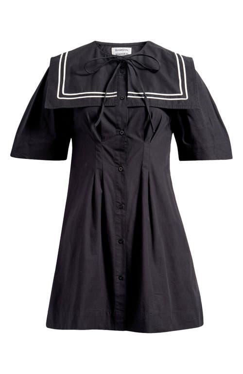 DAMSON MADDER DAMSON MADDER PEPPY SAILOR ORGANIC COTTON MINIDRESS