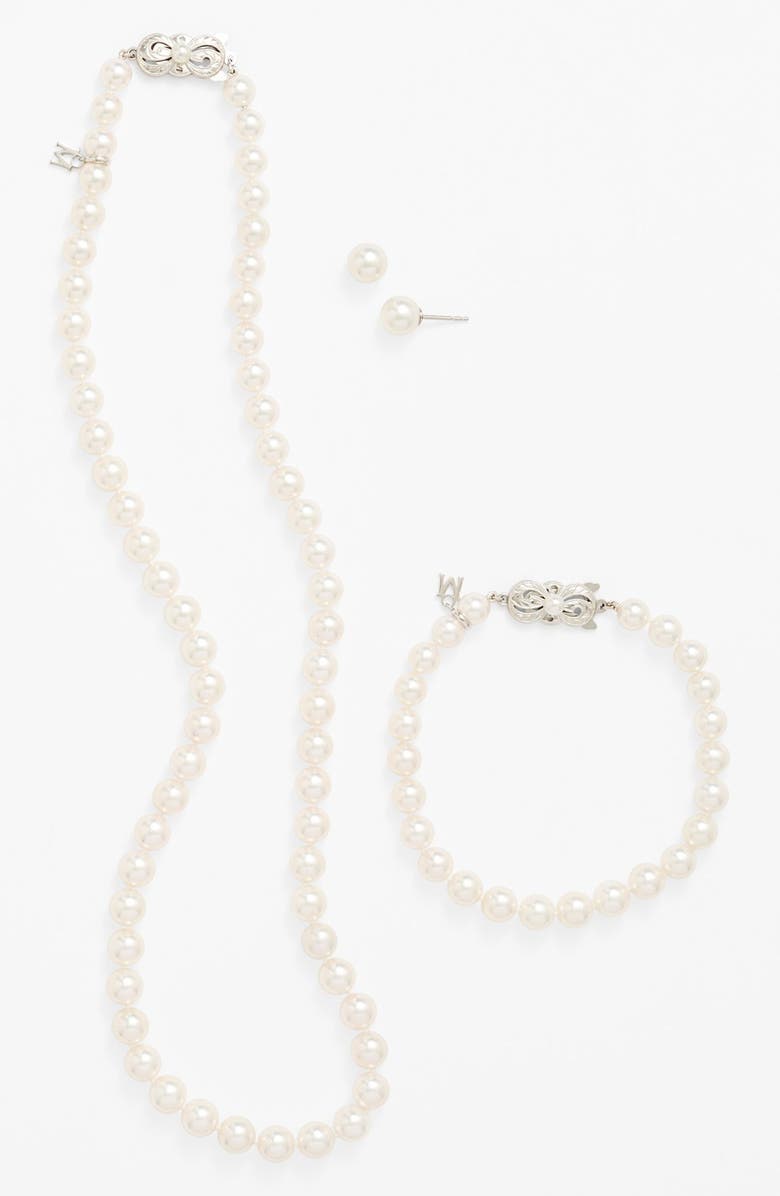Mikimoto Boxed Akoya Pearl Set, Alternate, color, 