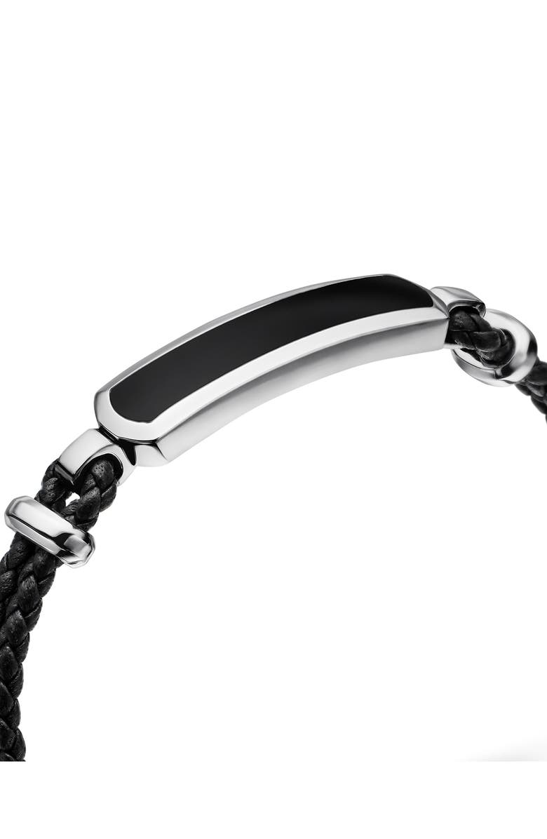 David Yurman Bar Station Leather Bracelet, Alternate, color,